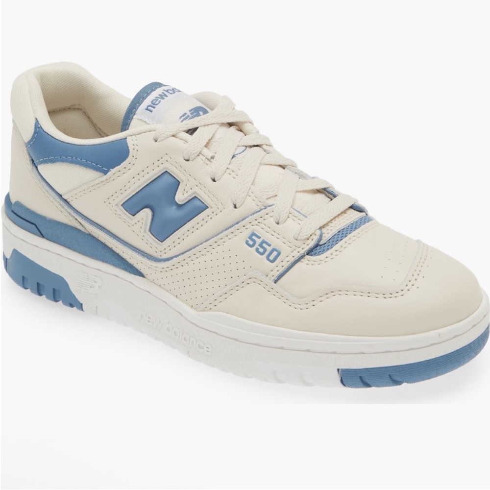 New Balance 550 heron blue sneakers - Picture 10 of 10